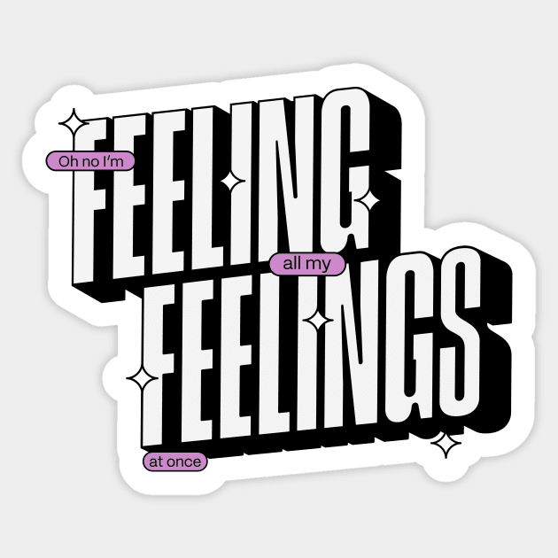 Feeling Feelings! Sticker by Siddychan